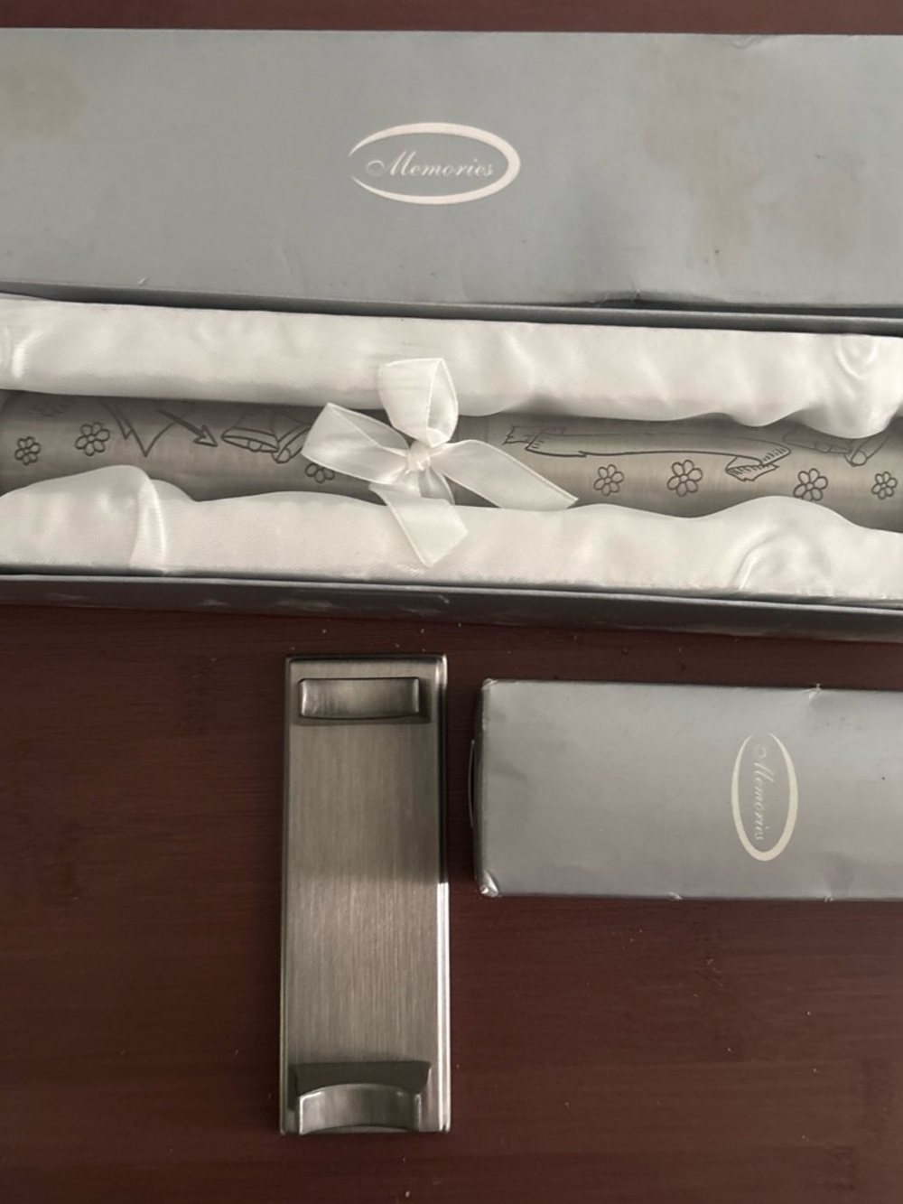 Silver Stainless Steel Money Clip - Silver